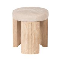 Richmond Krukje 'Gallice' Travertin en chenille - thumbnail