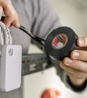 tesa 56192-00010-22 Isolatietape Zwart (l x b) 10 m x 15 mm 1 stuk(s) - thumbnail