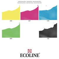 Talens Ecoline waterverf flacon van 30 ml, set van 5 flacons in primaire kleuren - thumbnail