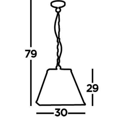 Searchlight Landelijke lantaarnLanterns - 4661BK