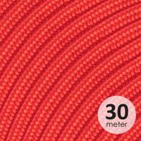 ROL 30 Meter strijkijzersnoer ROOD 3X0.75mm - thumbnail