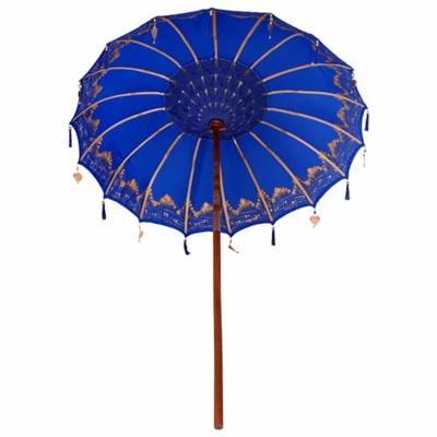 Balinese Parasol Blauw 185 x 185 x 260 cm