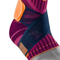 Bauerfeind Sports Ankle Support Enkelbrace - XS - Rechts - Roze - thumbnail