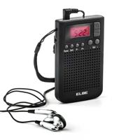Transistor Radio ELBE RF-93 AM/FM Zwart - thumbnail