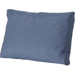 Madison Lounge rug soft outdoor panama safier blue rugkussen 60x43cm