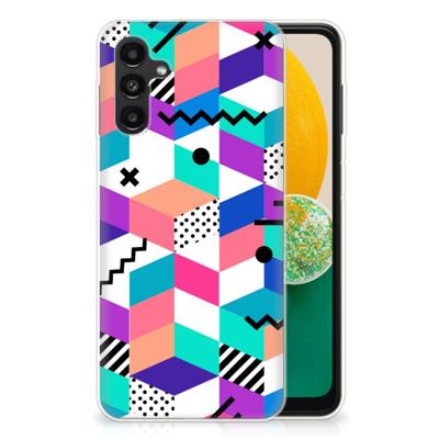 Samsung Galaxy A13 | A04s | TPU Hoesje | Blokken Kleurrijk