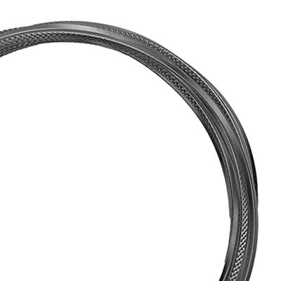 Vaessen Creative • aluminiumdraad triangle embossed 2.8mmx5m anthracite