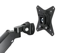 Manhattan 461887 Monitor-tafelbeugel 2-voudig 43,2 cm (17) - 81,3 cm (32) Zwart Kantelbaar en zwenkbaar - thumbnail