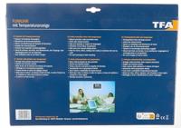 Radiografische klok met temperatuur XL - thumbnail