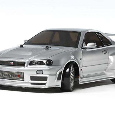 Tamiya 1:10 RC auto Elektro Straatmodel Nismo R34 GT-R Z-Tune Brushed 4WD Bouwpakket TT-02D Tamiya 1:10 RC auto Elektro Straatmodel Nismo R34 GT-R Z-Tune Brushed 4WD Bouwpakket TT-02D