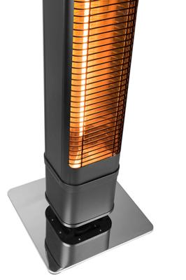 Eurom Heat and Beat Tower Terrasverwarmer Zwart