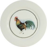 Boerenwinkel Ontbijtbord Haan - thumbnail