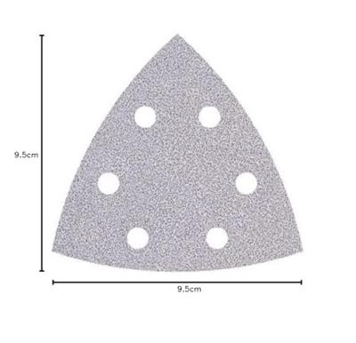 Wolfcraft Hechtschuurbladen | Geperforeerd | K60 | Ø95 mm | 5 stuks - 1161000 Wolfcraft Hechtschuurbladen | Geperforeerd | K60 | Ø95 mm | 5 stuks - 1161000
