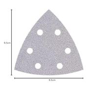 Wolfcraft Hechtschuurbladen | Geperforeerd | K60 | Ø95 mm | 5 stuks - 1161000 - thumbnail