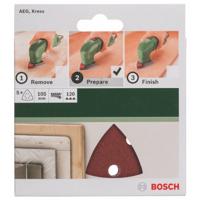 Bosch Accessoires Schuurblad 105mm | G120 | Rw | 6 Gaten | Velc | 5-delig - 2609256A58 - thumbnail