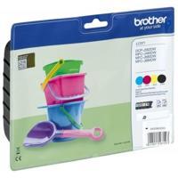 Brother inktcartridge, 260 pagina's, OEM LC-221VALBP, 4 kleuren - thumbnail