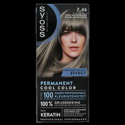 Syoss Color 7-46 Cool Midden Blond