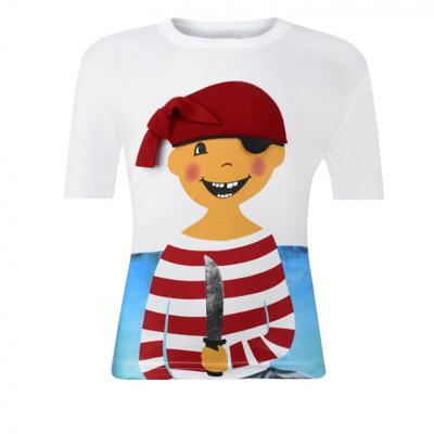 Ziegfeld T-shirt korte mouw Piraat Paul jongens katoen Ziegfeld T-shirt korte mouw Piraat Paul jongens katoen