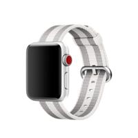 Apple Woven Nylon Apple Watch 38mm / 40mm / 41mm White - thumbnail