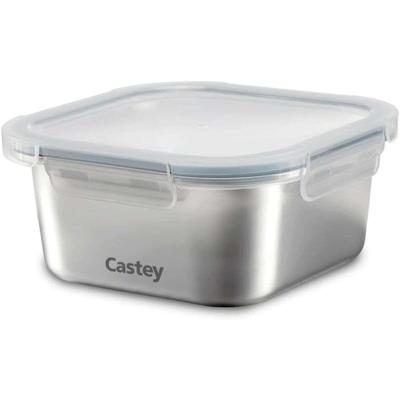 Lunchbox Castey C-C600 Zilverkleurig Roestvrij staal 600 ml