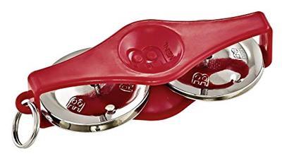 Meinl KRT-R Key Ring Tambourine sleutelhanger rood