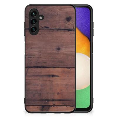 Samsung Galaxy A13 5G | A04s Houten Print Telefoonhoesje Old Wood Samsung Galaxy A13 5G | A04s Houten Print Telefoonhoesje Old Wood
