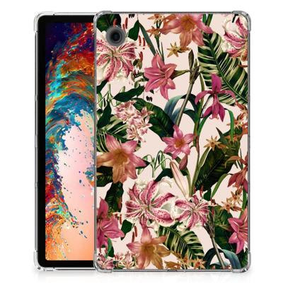 Samsung Galaxy Tab A9 | Siliconen hoesje | Flowers