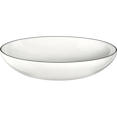 ASA Selection Diepe Borden / Pastaborden A Table Ligne Noire ø 22 cm - 4 Stuks
