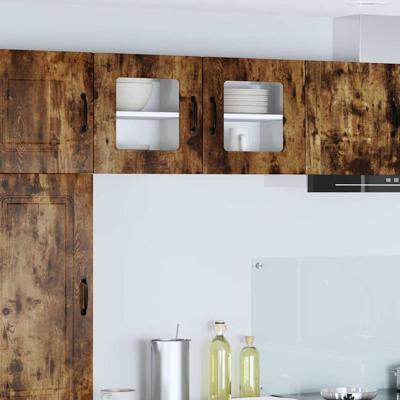 Keukenkast Kalmar 2 pcs Gerookt eiken 40 x 31 x 40 cm