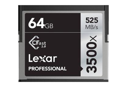 Lexar CFast Professional 2.0 64GB 3500x