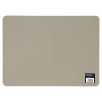 MESAPIU - Placemats - Placemat Taupe leer 45x33cm - thumbnail