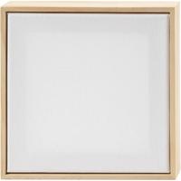 Creativ Company Gespannen canvas met lijst, afm 15,8x15,8 cm, 280 gr, wit, 10 stuk/ 1 doos - thumbnail