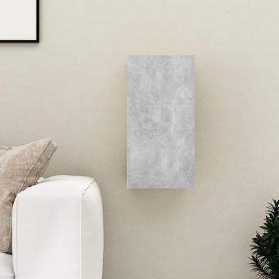 Tv-meubel 30,5x30x60 cm bewerkt hout betongrijs