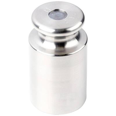 Kern 35712 Testgewicht 357-12, OIML-klasse M2, nominale waarde 2 kg, knop, roestvrij staal fijngedraaid (OIML)