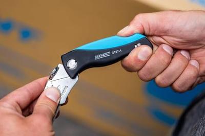 HAZET klapmes "2157-1" foldable knife incl.5 rings