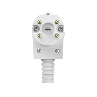 Xavax Geaarde Stekker 5-polig Haaks Opnieuw Aansluitbaar 400V/16A