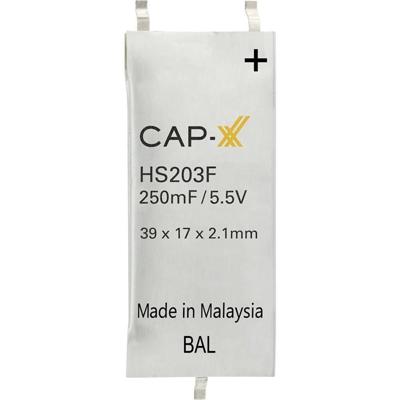 CAP-XX HS230F Super-Cap condensator 1200 mF 5.5 V 1 stuk(s) Box