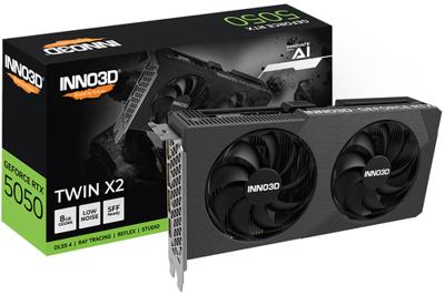 Inno 3D Nvidia GeForce RTX 5050 Videokaart GeForce RTX 5050 8 GB GDDR6-RAM PCI-Express, HDMI, DisplayPort