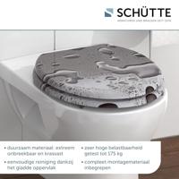 Schutte MDF WC-bril GREY STEEL 80023 - thumbnail