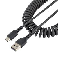 Kabel USB A naar USB C Startech R2ACC-50C-USB-CABLE Zwart 50 cm - thumbnail