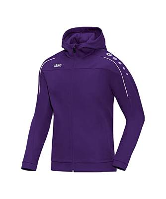 JAKO 6850 Jas Met Kap Classico - Paars - 4XL
