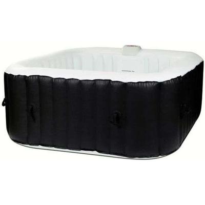 SUN SPA Gelamineerde vierkante opblaasbare spa - 4 personen - 1, 55 x H 0, 65 m
