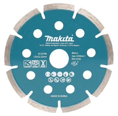 Makita Accessoires Diamantschijf 125X1,6X22,2Mm - B-53796 - B-53796