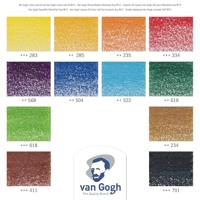 Bruynzeel Van gogh kleurpotloden starterset met 12 kleuren - thumbnail