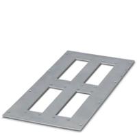 Phoenix Contact 1415243 Adapterplaat RVS, NBR Zilver-grijs 1 stuk(s) - thumbnail