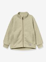 Jas van teddyfleece met rits MATCEDRIC MINI A TURE groen - thumbnail