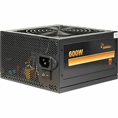 Inter-Tech Argus BPS-600 power supply unit 600W Zwart