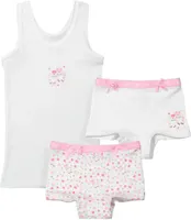 Funderwear meisjes ondergoed - meisjes setje - Alpaca - 2 Boxershorts en hemd setje kind - thumbnail