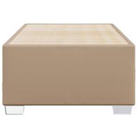 Bedframe kunstleer cappuccinokleurig 80x200 cm - thumbnail