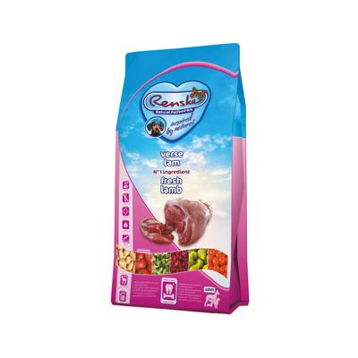 Renske Graanvrij Super Premium vers bereid lam hondenvoer 12 kg - thumbnail